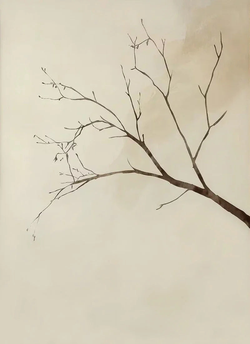Lienzo Otoño Sereno - Estilo Japandi