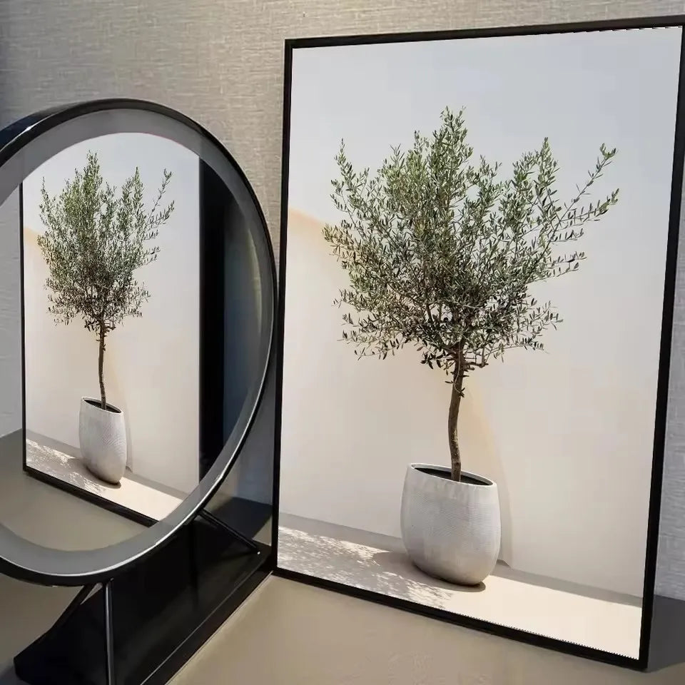 Lienzo Flor Art Déco