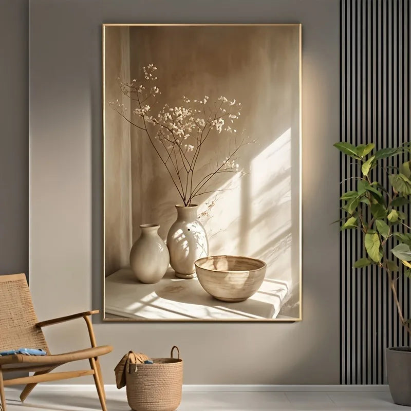 Lienzo Flor Art Déco