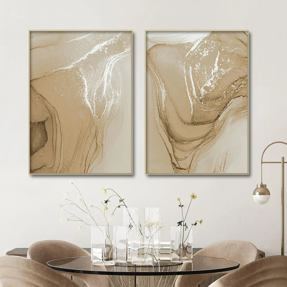 Tríptico Toscana - Mármol Beige