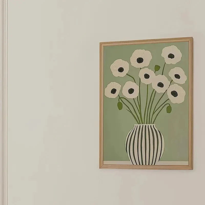 Lienzo Delfina - Flores de Primavera