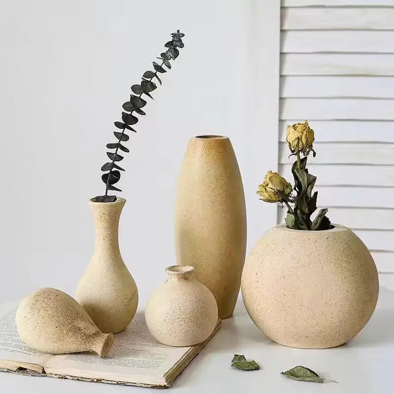 Florero Renata - Madera Rústica