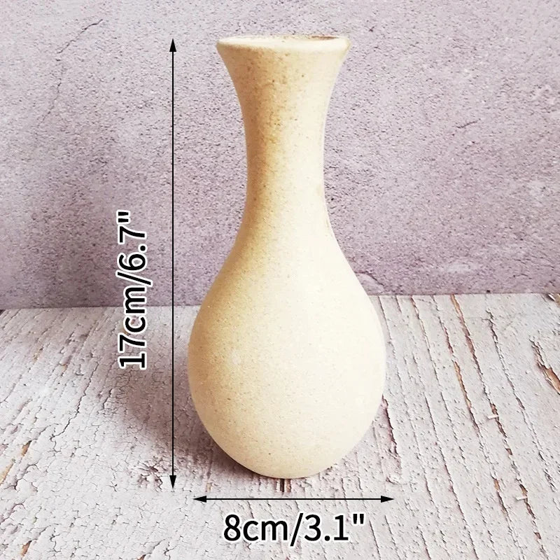 Florero Renata - Madera Rústica