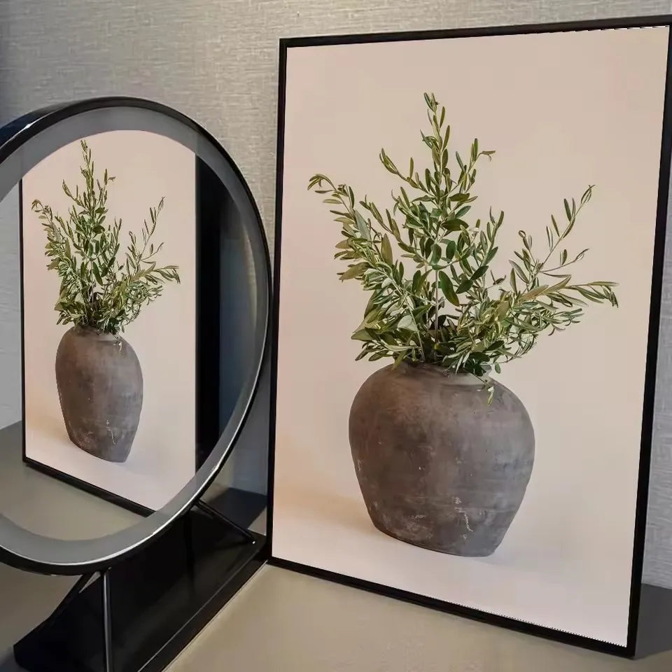Lienzo Flor Art Déco