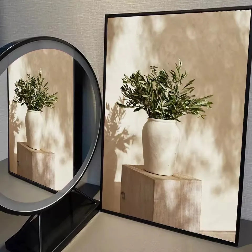 Lienzo Flor Art Déco
