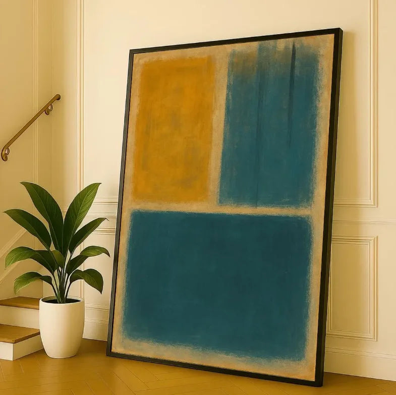 Lienzo Cubos de Color