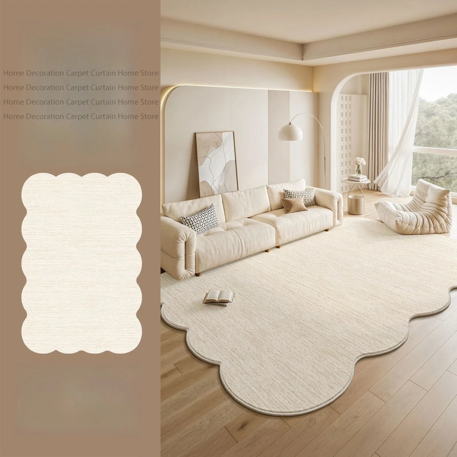 Alfombra Nube Beige
