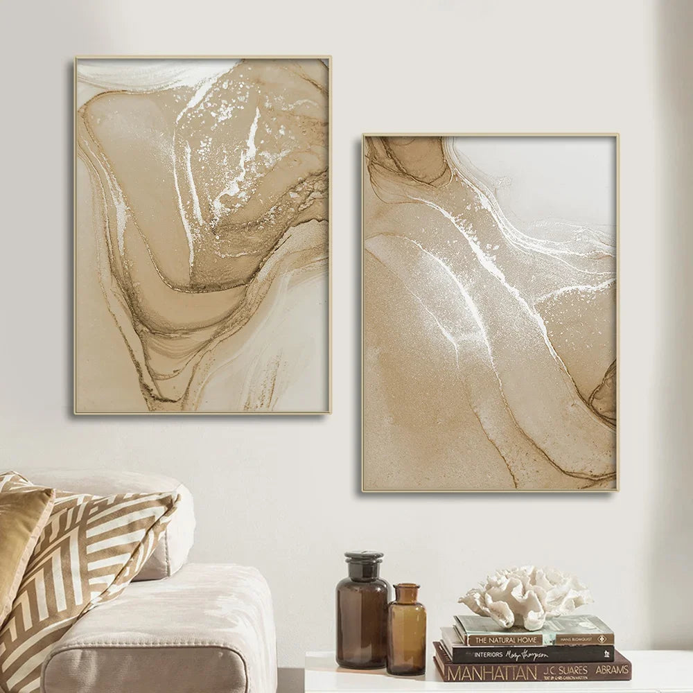 Tríptico Toscana - Mármol Beige