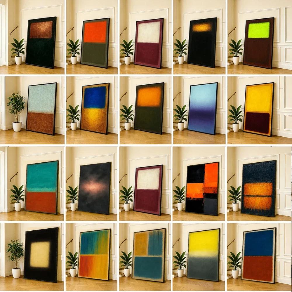 Lienzo Cubos de Color