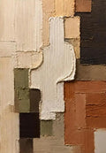 Lienzo Flor en Relieve
