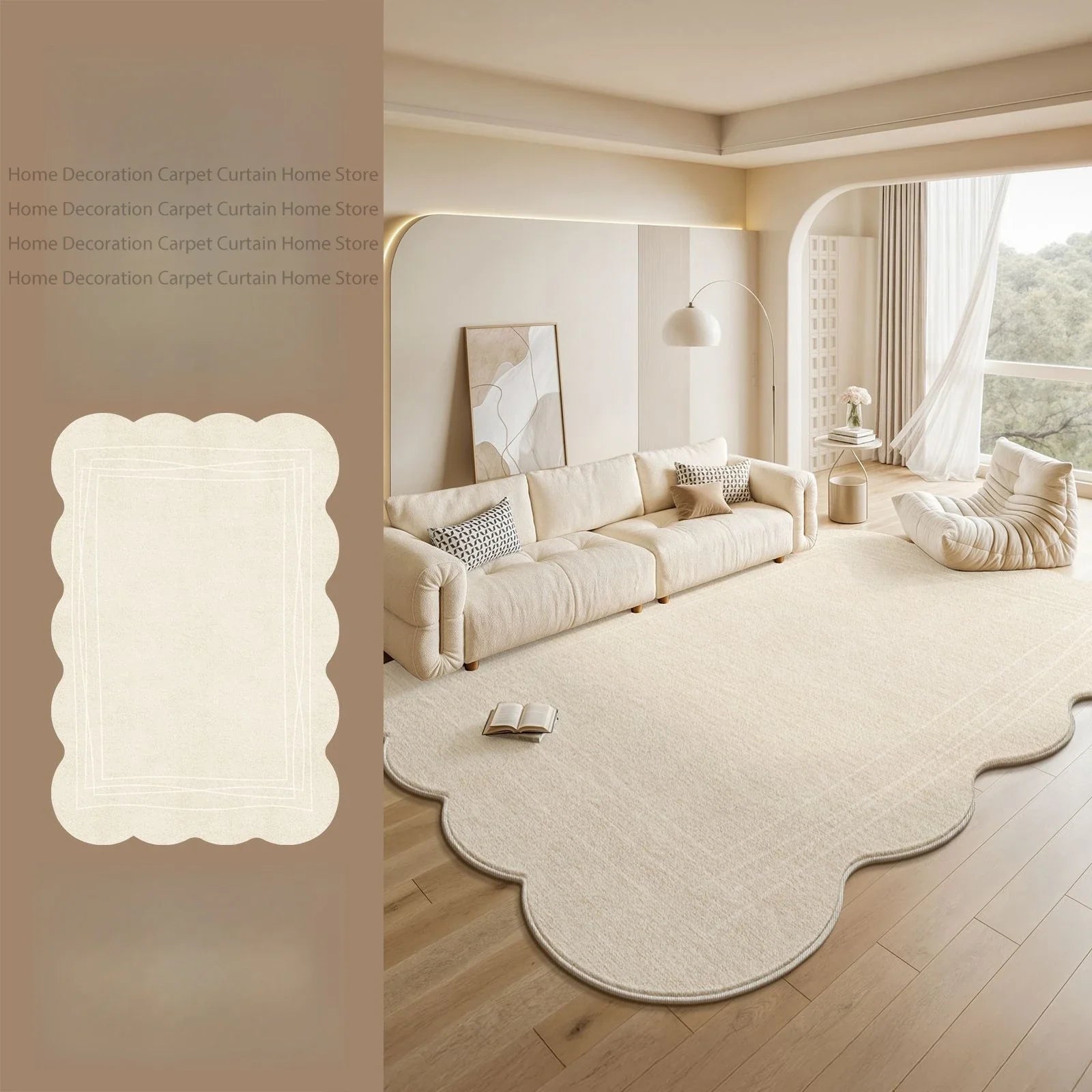 Alfombra Nube Beige