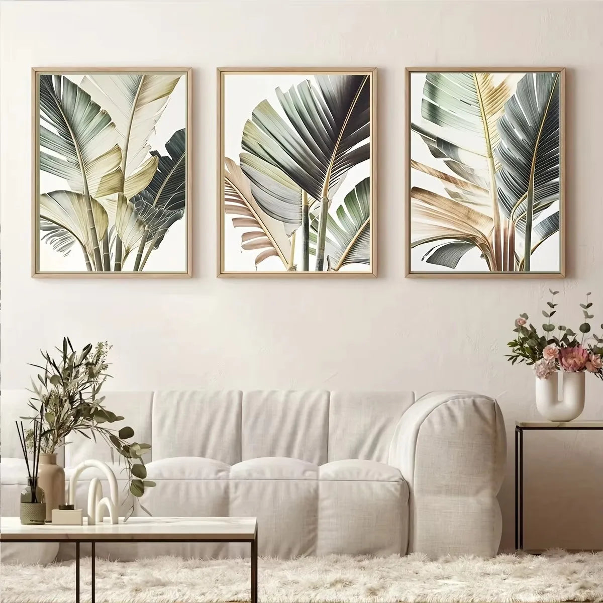 Set Palmeras del Sur - Acuarela