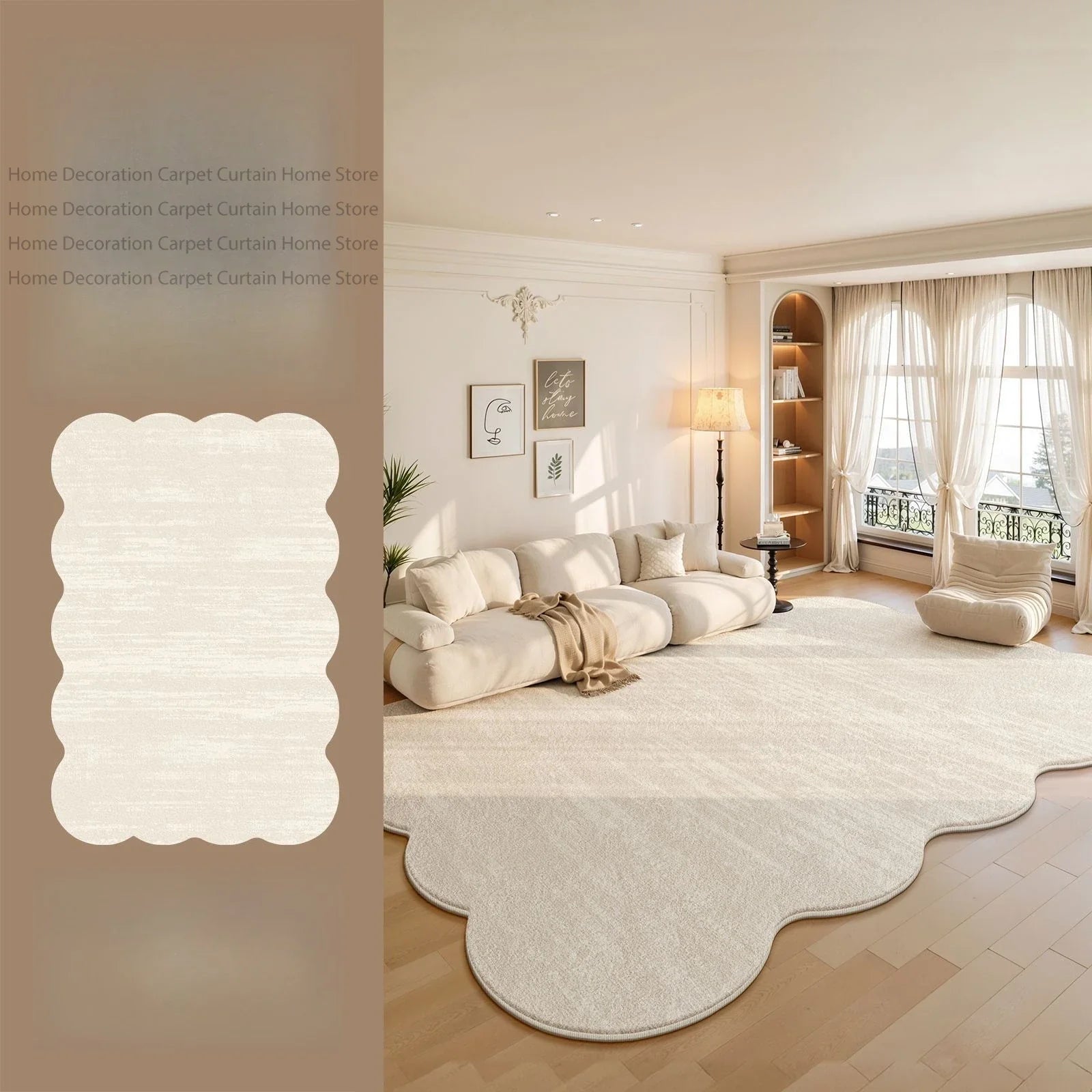 Alfombra Nube Beige
