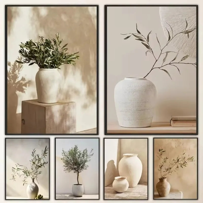 Lienzo Flor Art Déco