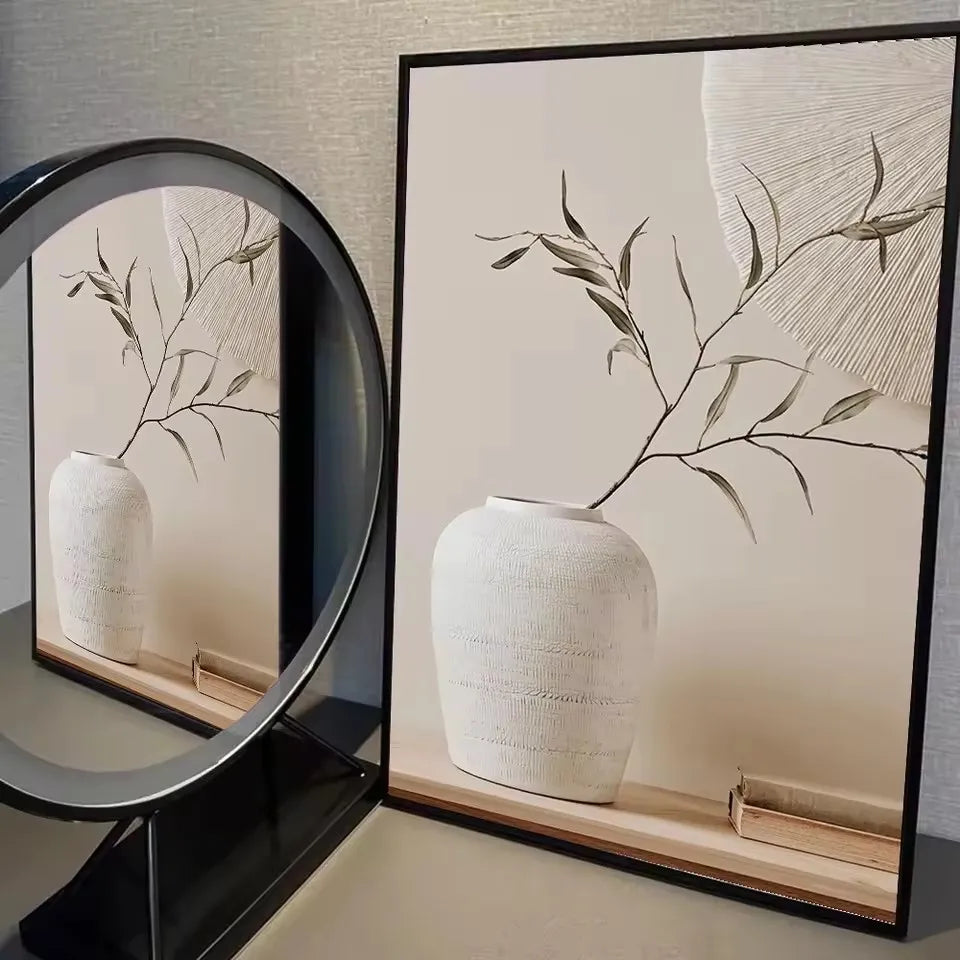 Lienzo Florero Art Déco
