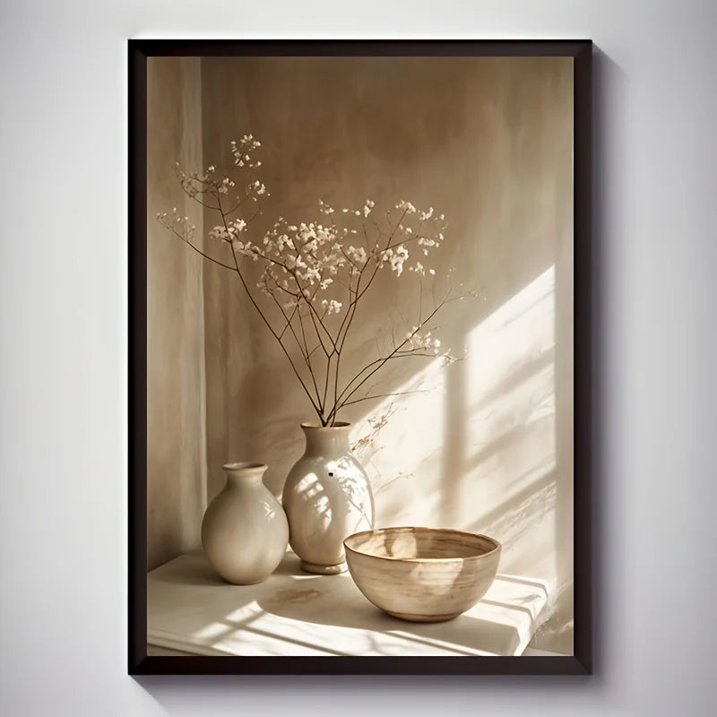 Lienzo Flor Art Déco