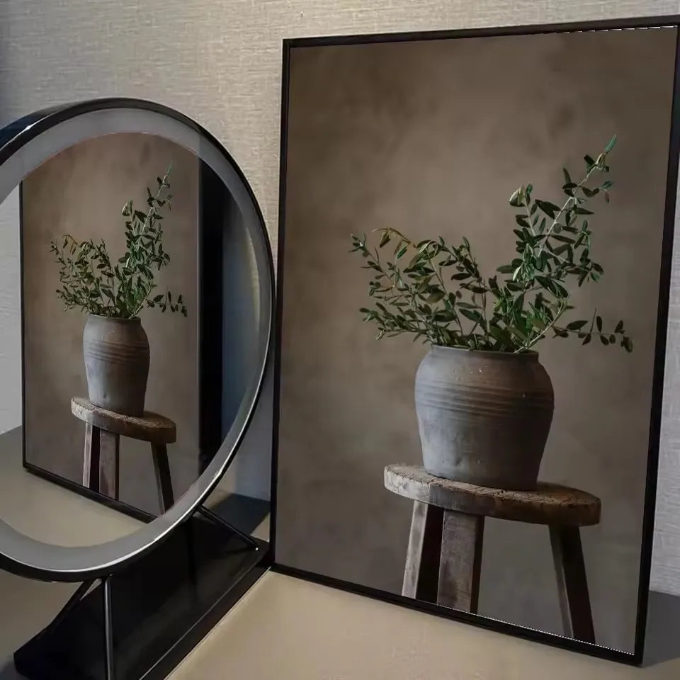 Lienzo Florero Art Déco